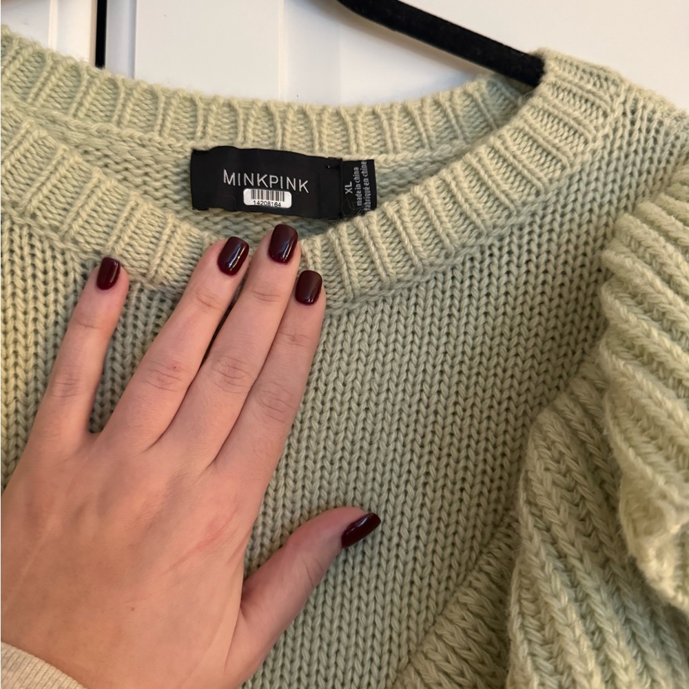 Minkpink Ruffle Sweater - Picture 3 of 3